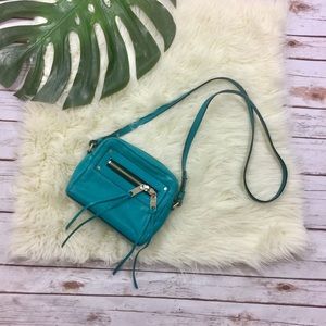 Turquoise Milly crossbody bag